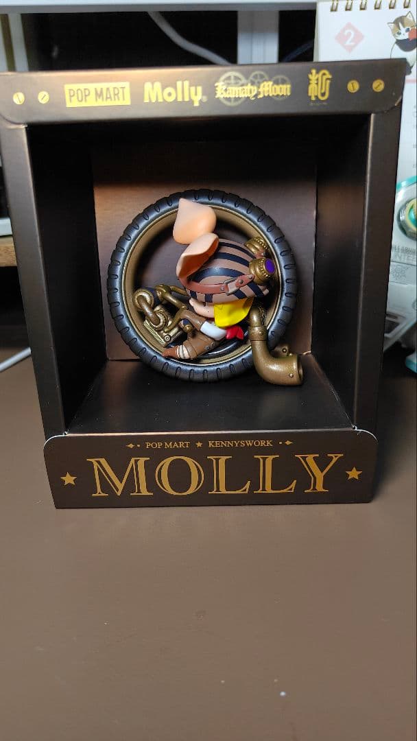 限定 美品 POP MART MOLLY × 鎌田光司 蒸気朋克 コラボ