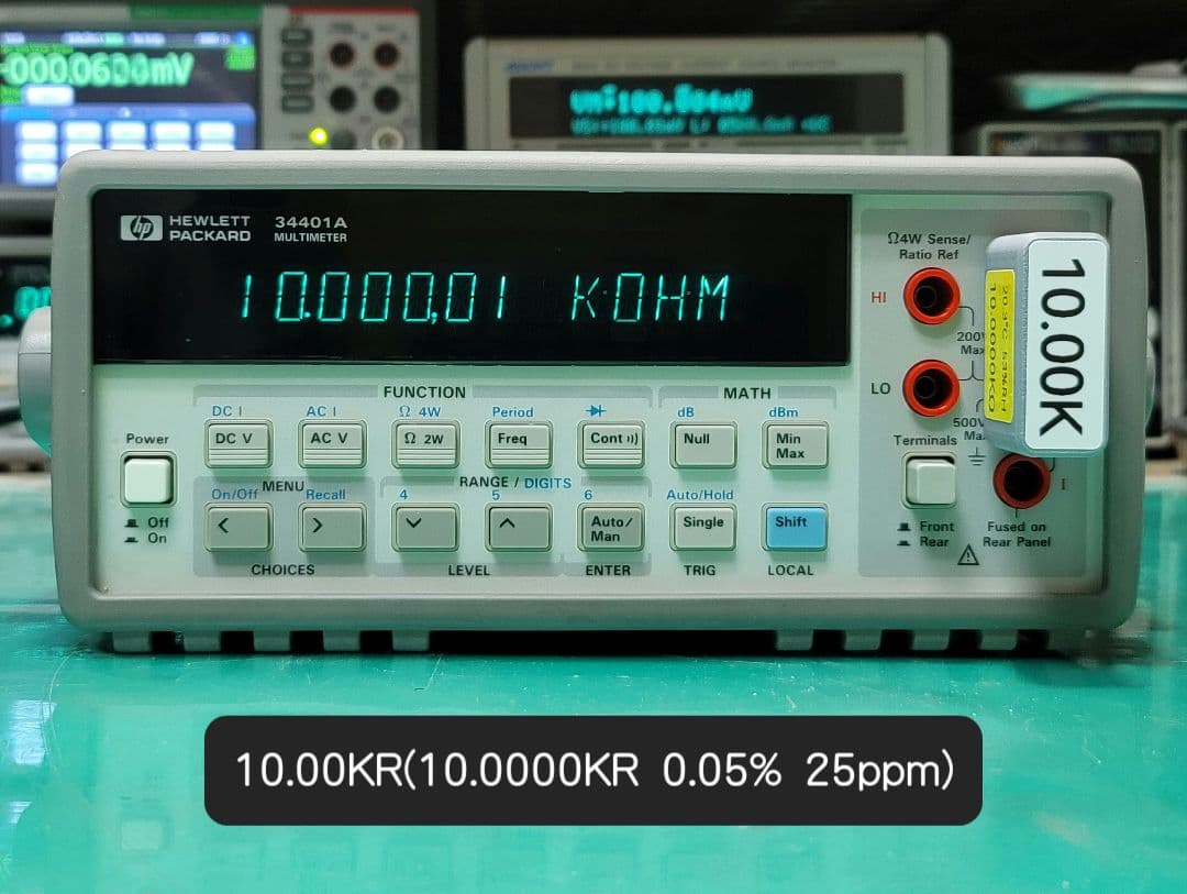 HP 34401A 6.5桁 DIGITAL MULTIMETER Rev11