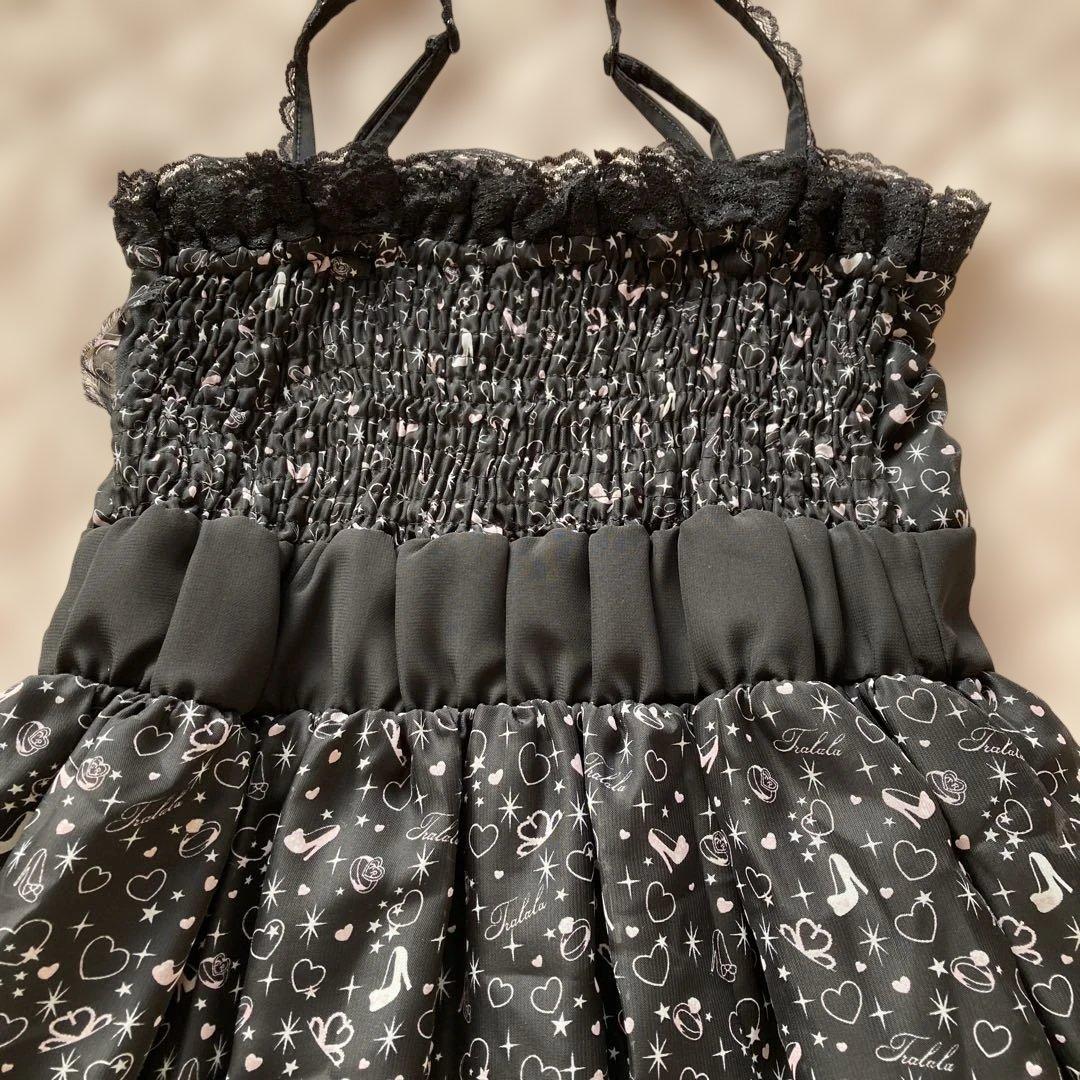 希少TRALALA LIZ LISA キャミミニワンピース　ミニドレス　訳あり