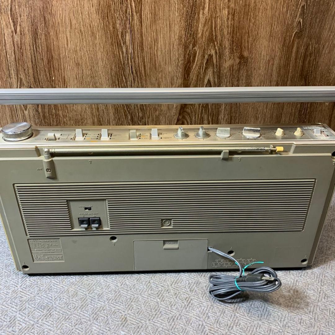 J386\" SONY CFS-V3 カセットデッキラジオ昭和レトロ
