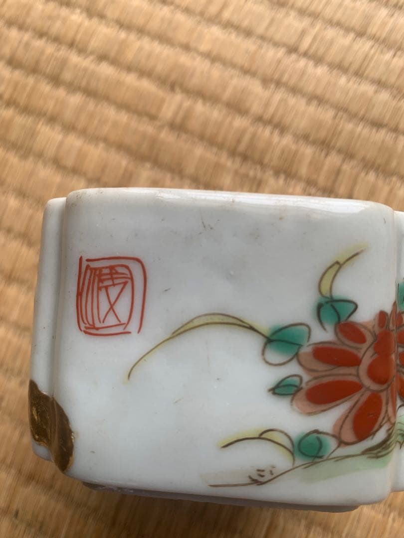 中国清時代粉彩文具