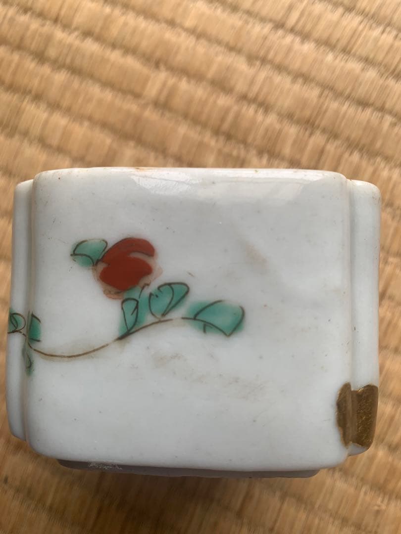 中国清時代粉彩文具