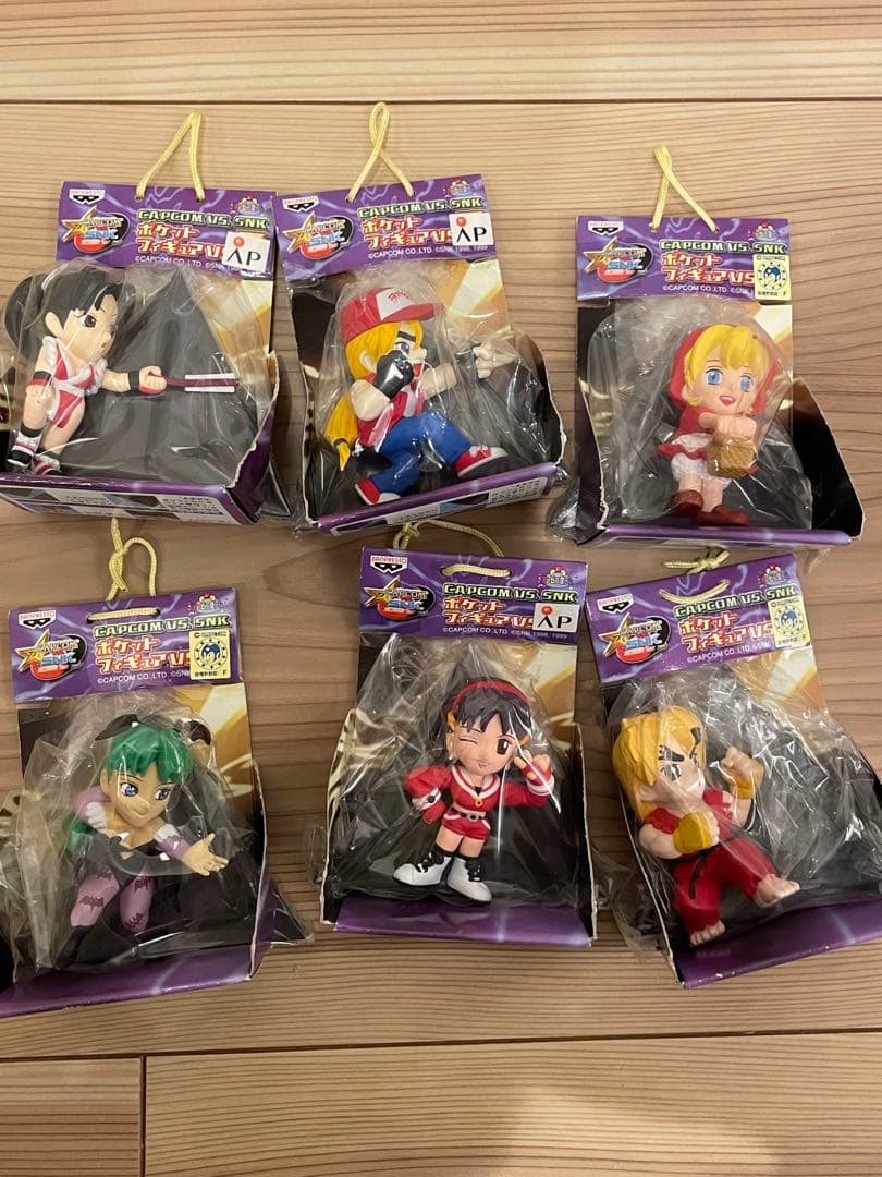 【全6種】CAPCOM VS. SNK ポケットフィギュアVS コンプセット
