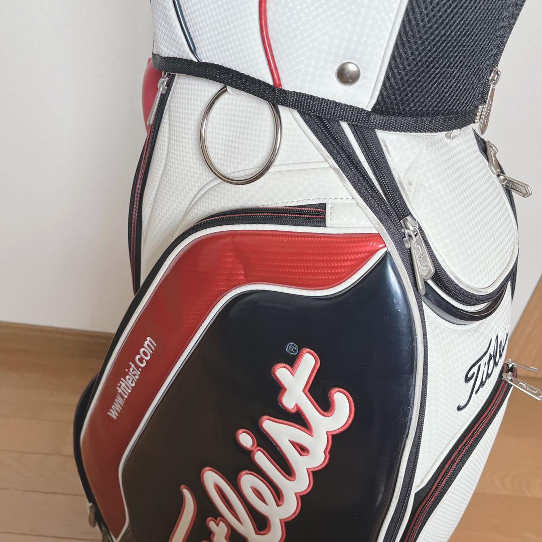 K154 Titleist タイトリスト トリコロールカラー キャディバッグ