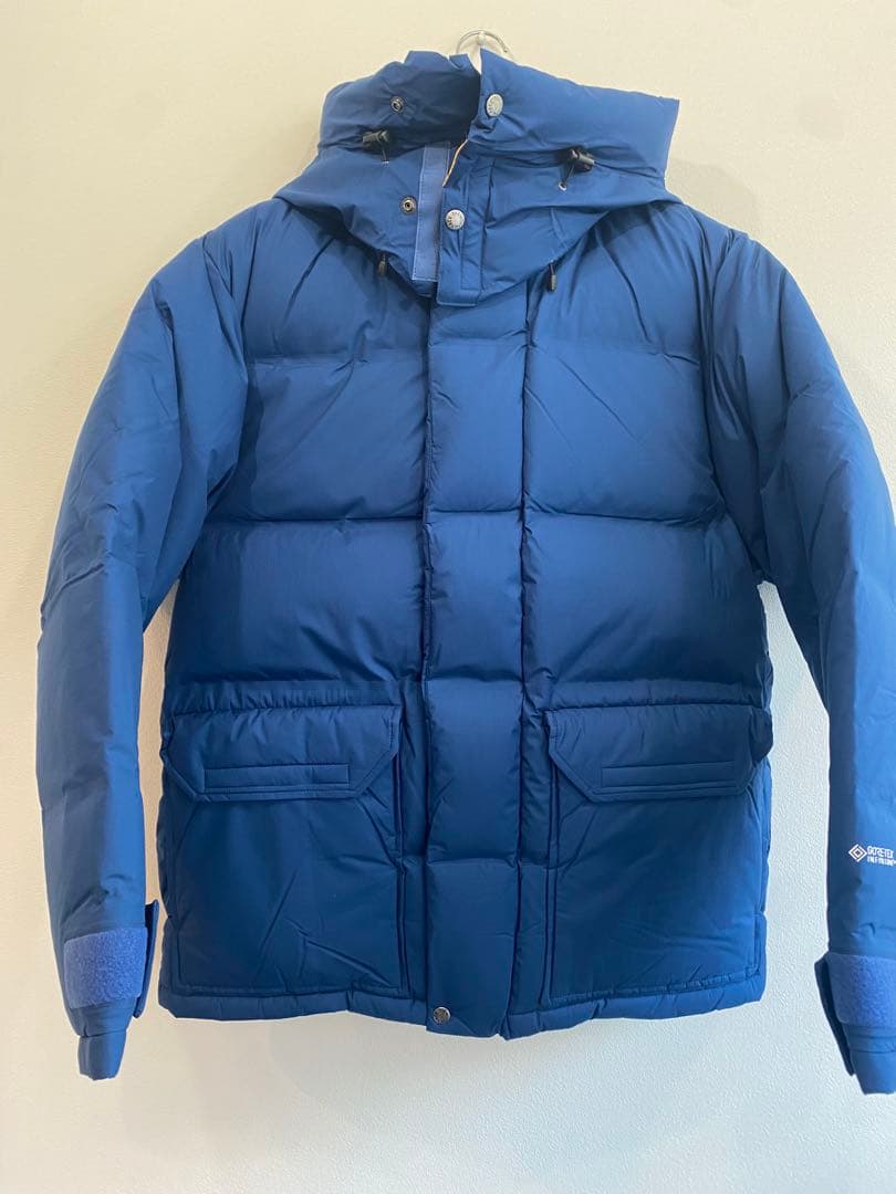 ノースフェイス　ブルックスレンジライトパーカ　マウンテンブルーxイエロー　S