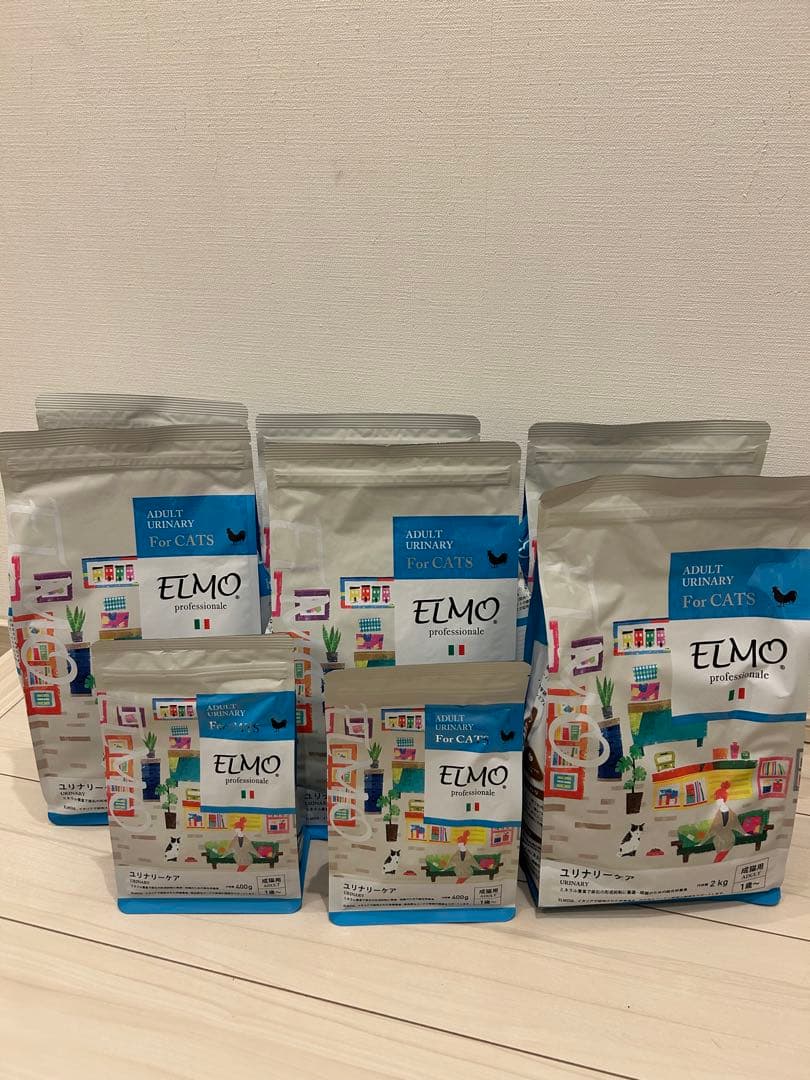 ELMO ドライキャットフード尿路ケア　12.8kg