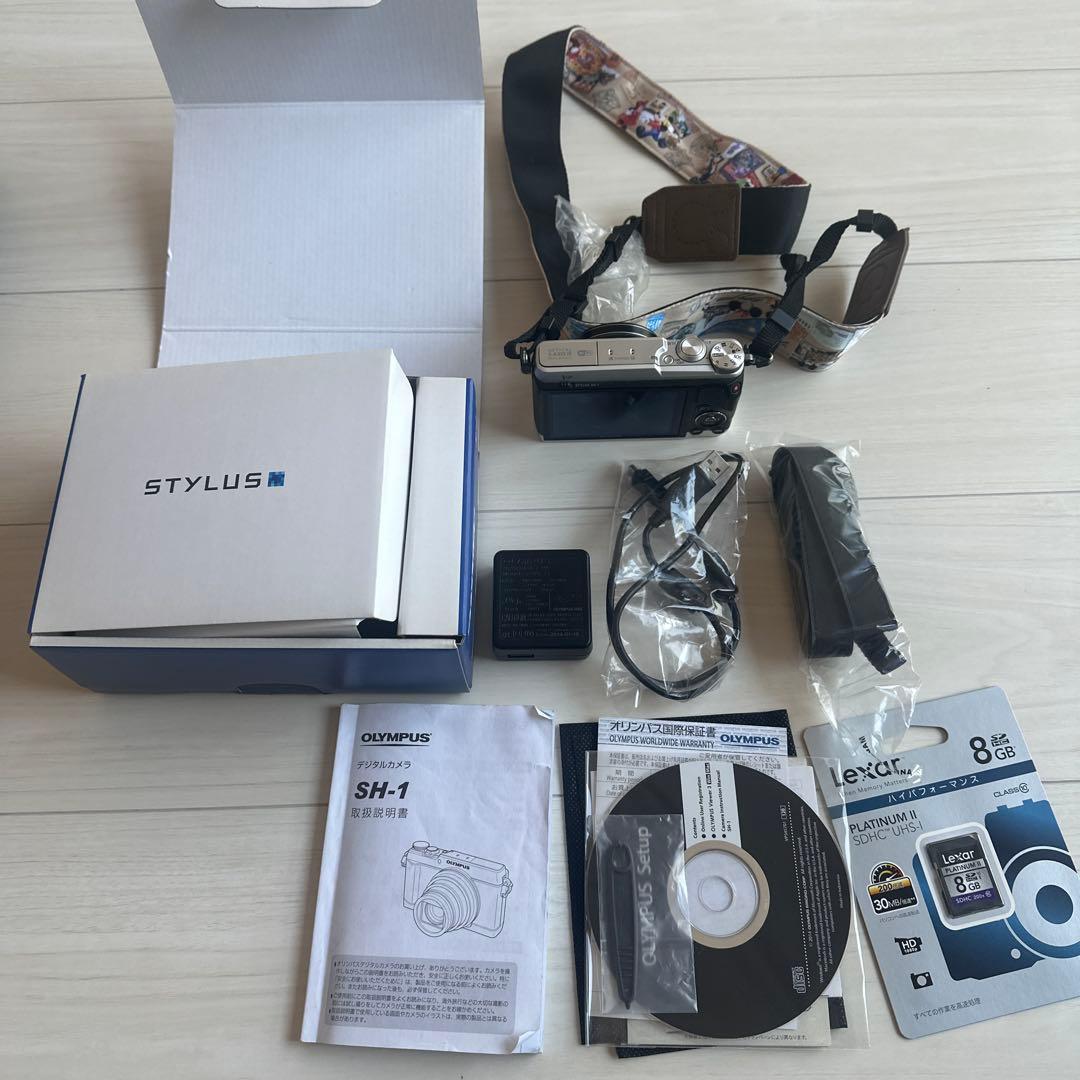 OLYMPUS STYLUS SH-1 コンパクトデジタルカメラ　美品