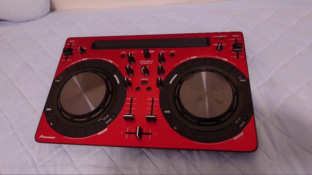 Pioneer DJコントローラー DDJ-WEGO-3 赤 保護カバー付き