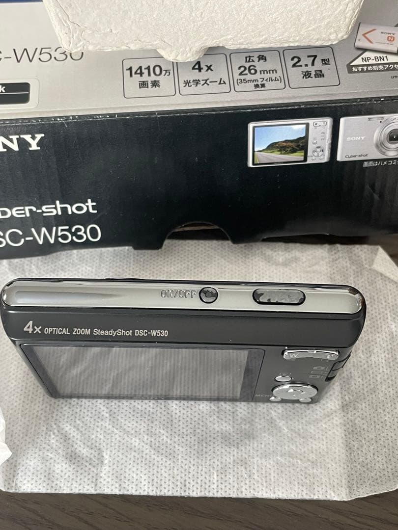 【ジャンク品】SONY Cyber-shot DSC-W530