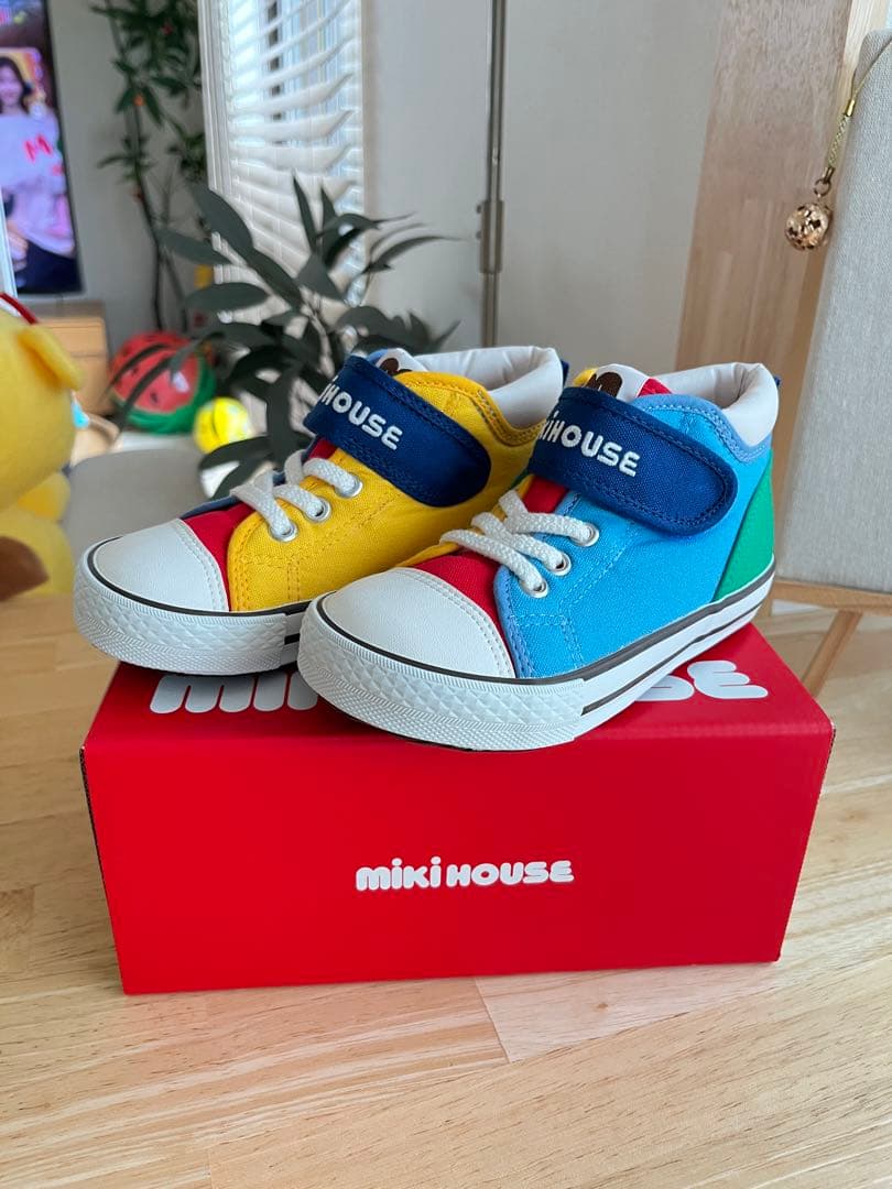 Miki House ミキハウス　定番　超人気　可愛い スニーカー17cm