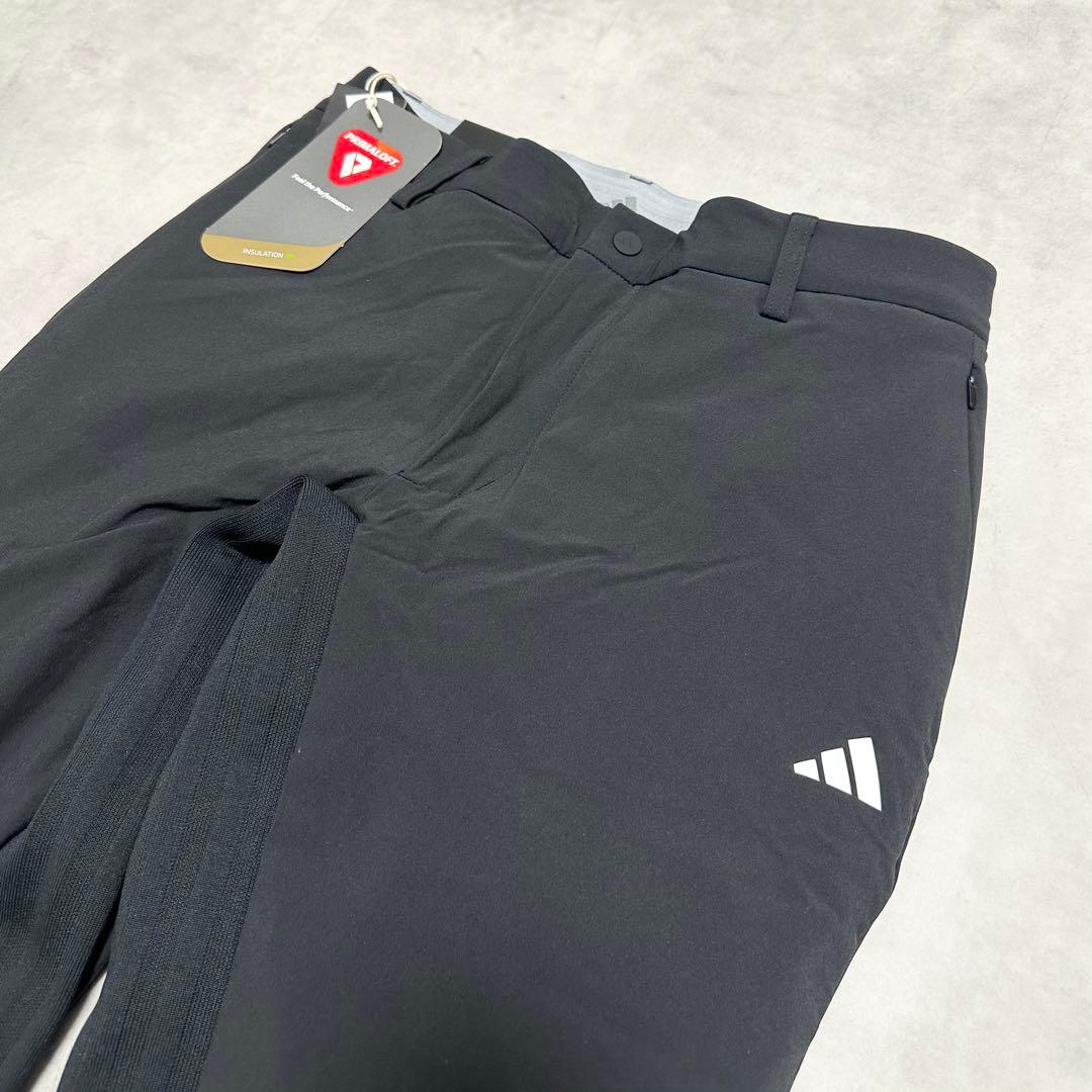 アディダス ゴルフ 79 中綿 プリマロフト 防寒 パンツ 黒 保温