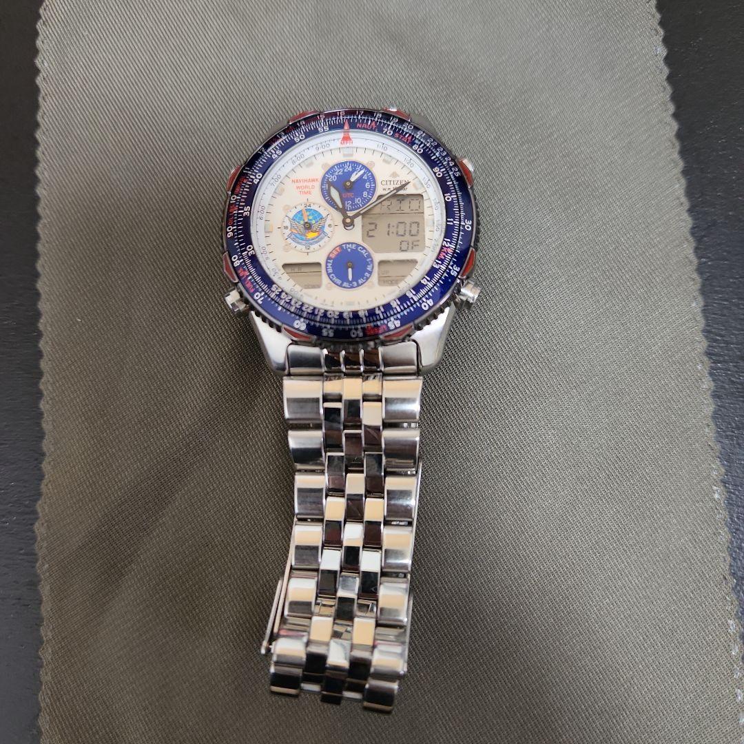 Citizen 　ブルーインパルス　ナビホーク CITIZEN NAVIHawk