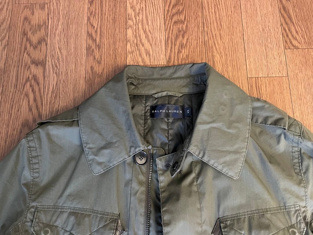 ボア着脱可 定価約11万円 ラルフローレン ブラックレーベル ミリタリーコート