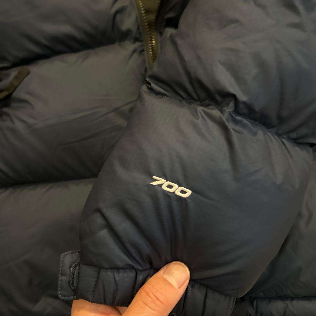 THE NORTH FACE ダウンジャケット ヌプシ 700 ネイビー