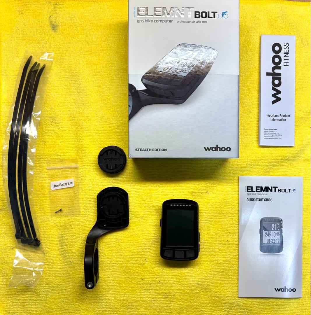 Wahoo Element bolt v1 サイクルコンピュータ　送料無料