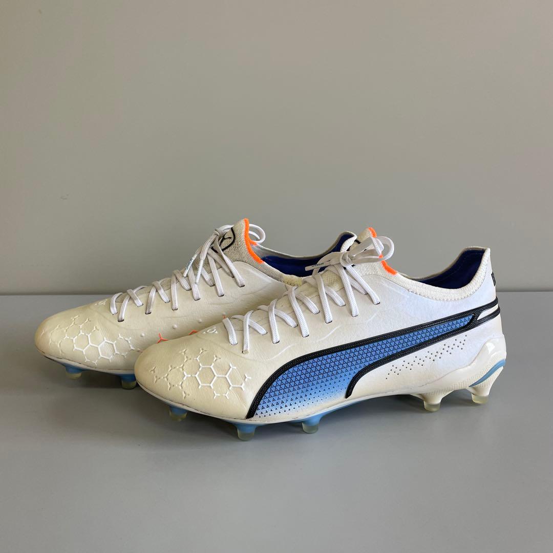 本日限定！　プーマキング アルティメット FG/AG プーマホワイト 超美品