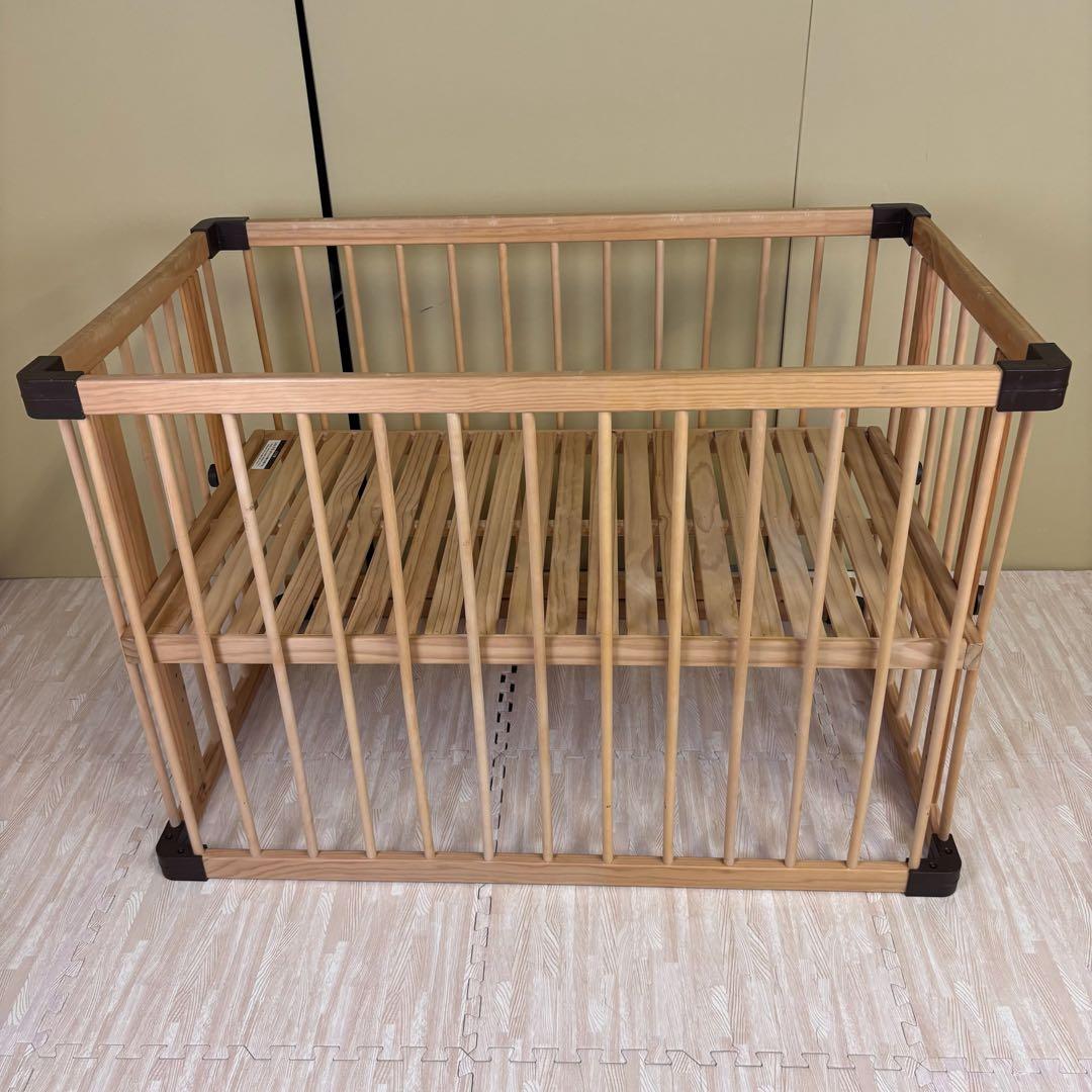 ☆除菌清掃済☆　ファルスカ　ベッドサイドベッド　ナチュラル