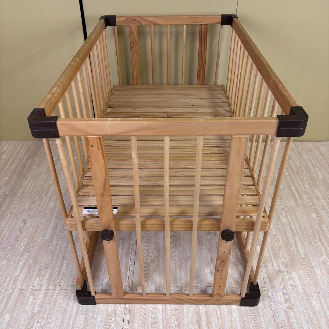 ☆除菌清掃済☆　ファルスカ　ベッドサイドベッド　ナチュラル