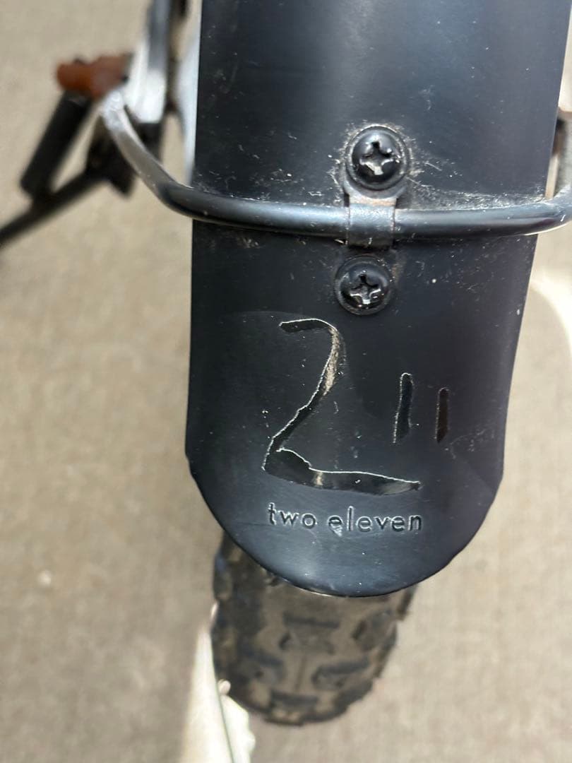 子供用自転車 ブラック the Park補助輪付き