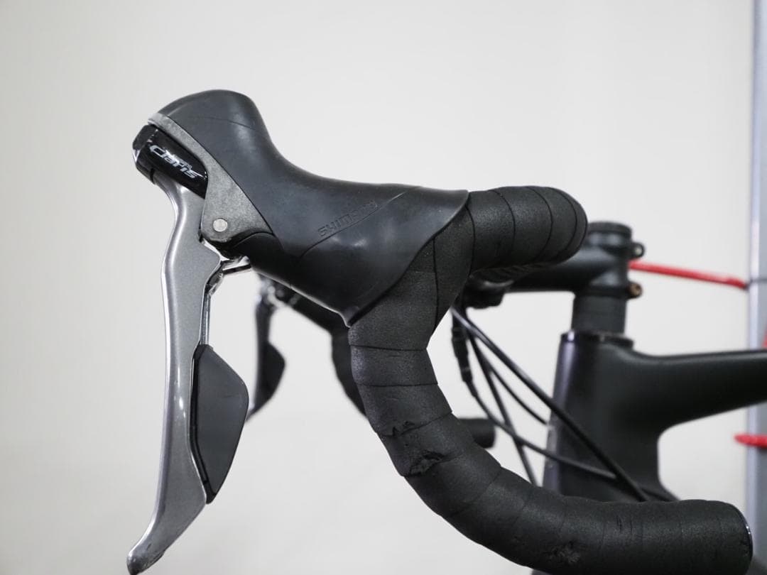 走行50キロ 毘沙 ５号 M カーボンフレーム ディスクブレーキ エアロスポーク