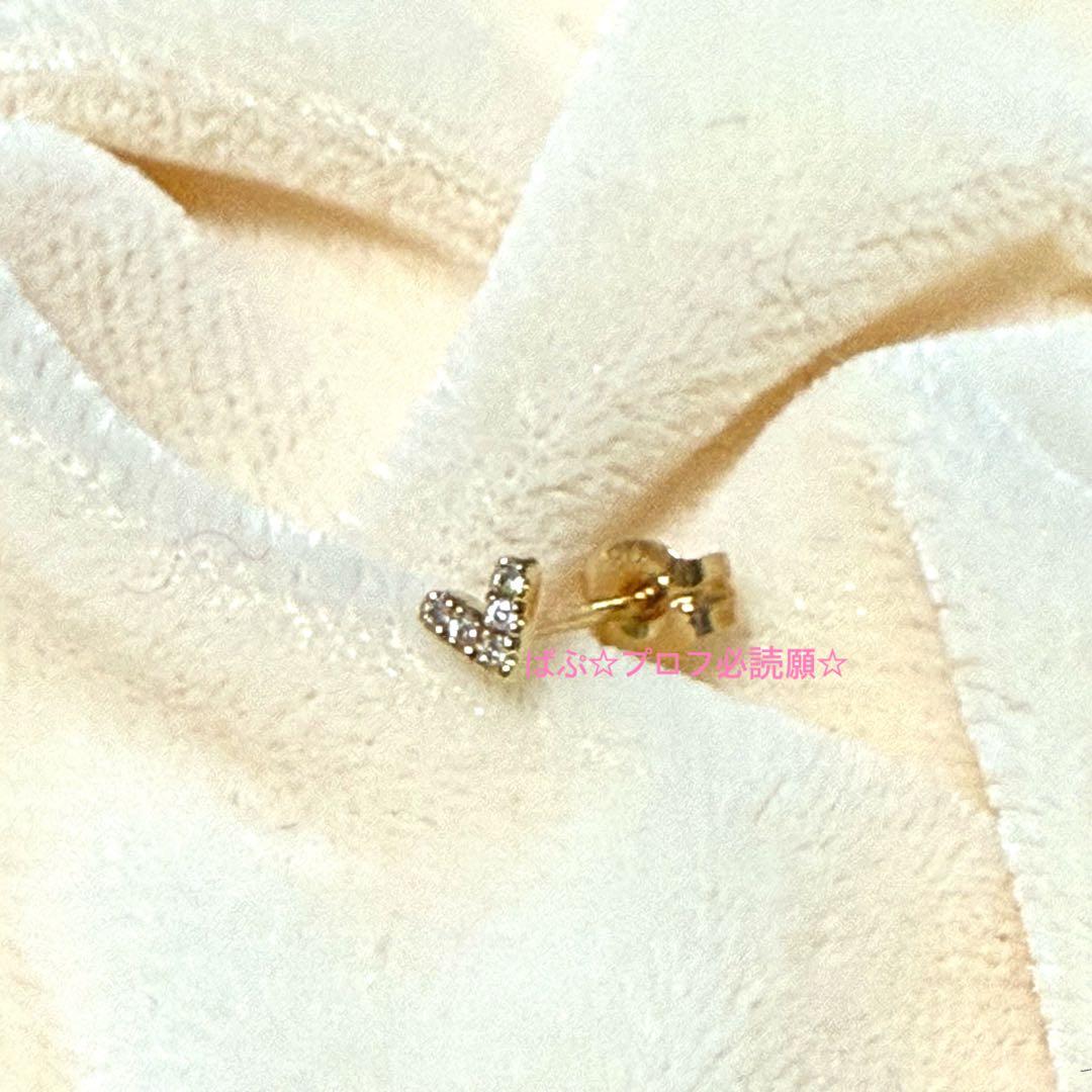 【販売証明書有】‧✧̣̥̇‧AHKAH‧✧̣̥̇‧可愛い★ローラハート★片耳用☆