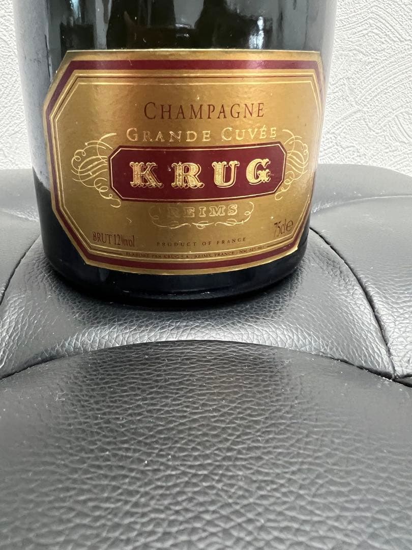 【未開栓】KRUG クリュッグ グランド・キュヴェ レイムス 旧ラベル750ml