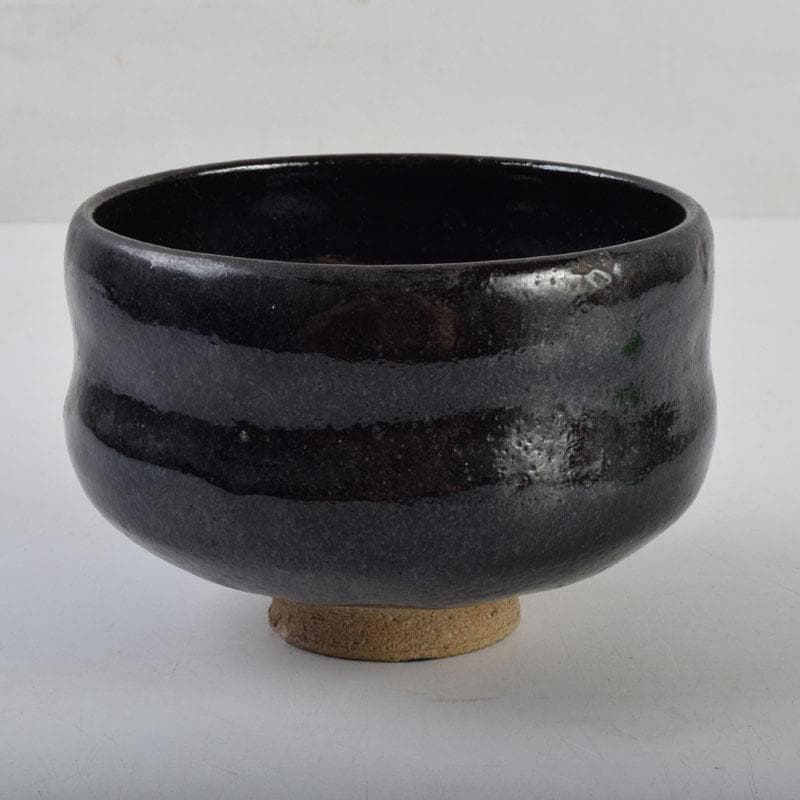 茶道具　楽吉左衛門　黒楽茶碗　V　8866