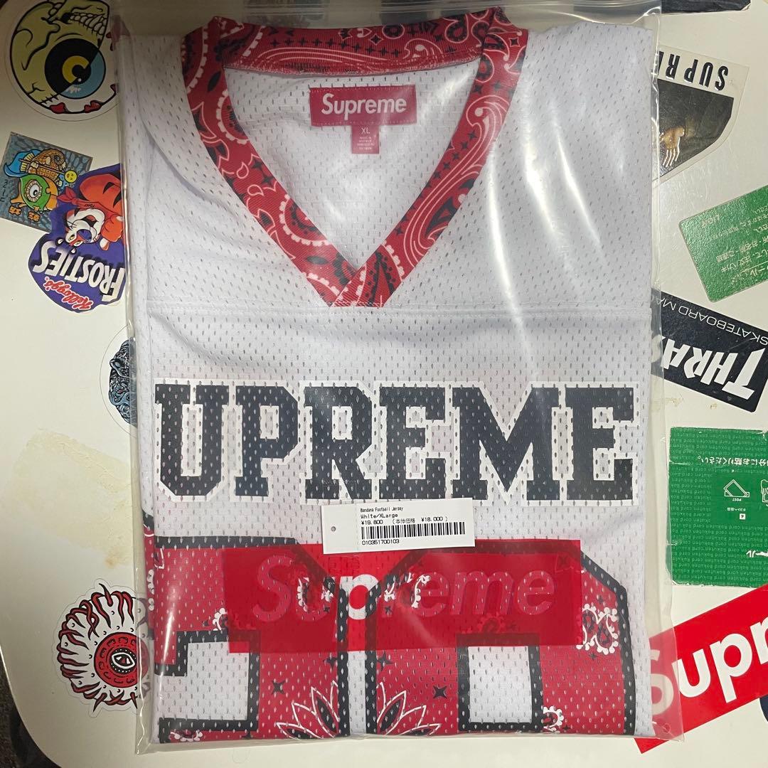 シャツ Supreme Bandana Football Jersey XL