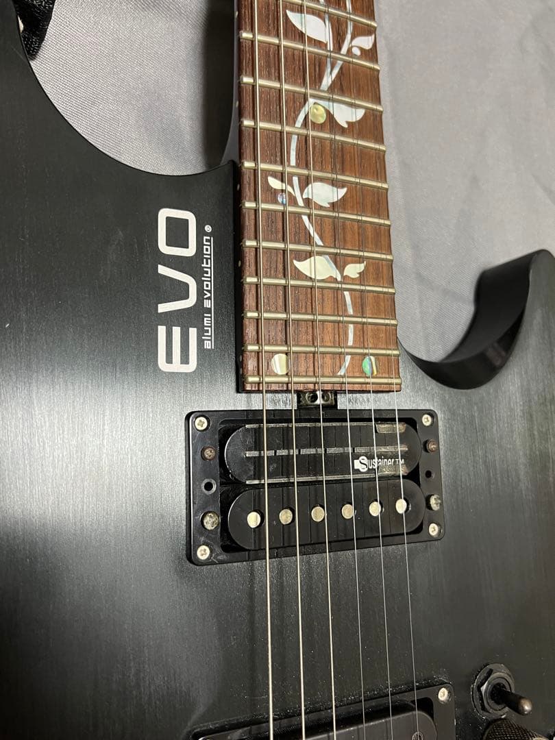 EVO alumi evolution アルミ ギター サスティナー搭載