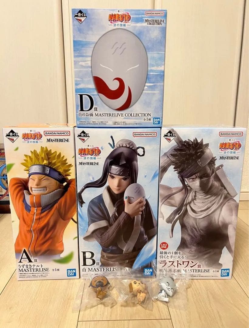 NARUTO 一番くじ 波の国 フィギュア豪華まとめ売りセット！