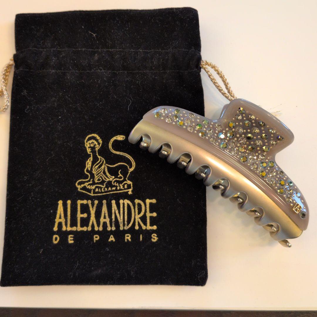 ALEXANDRE DE PARIS ストーンヘアクリップ