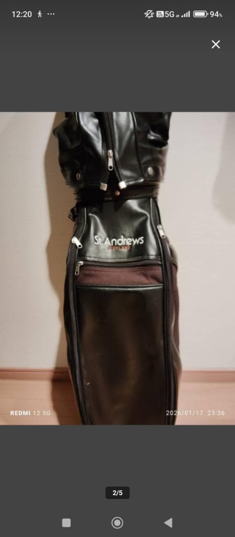 St ANDREWS キャディーバッグ