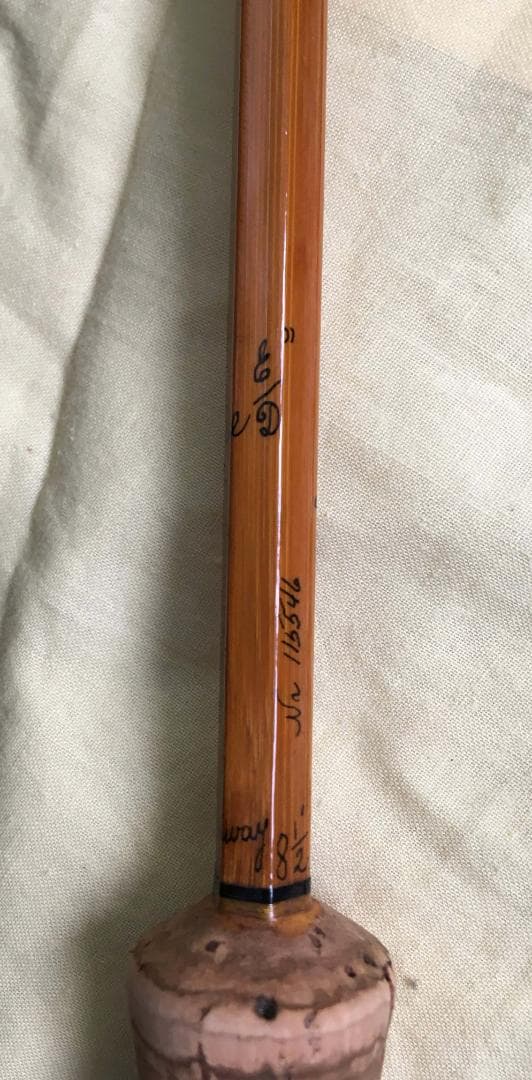 バンブーロッド●8 1/2●USED♪made in Norway●orvis？