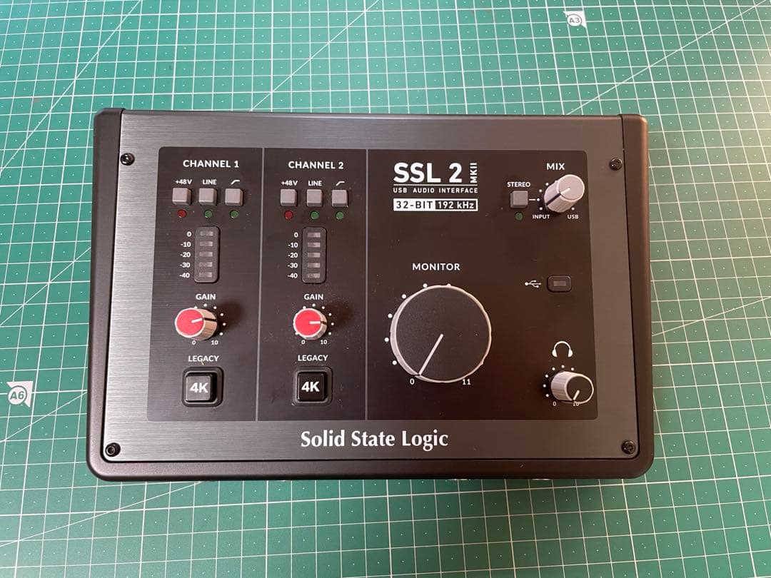 SSL 2 MKII USBオーディオインターフェース