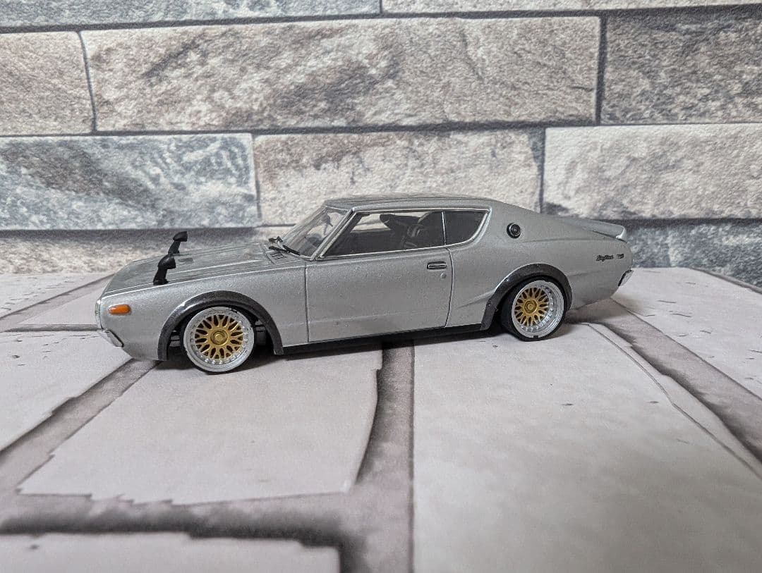 ケンメリ　シャコタン　改造ミニカー