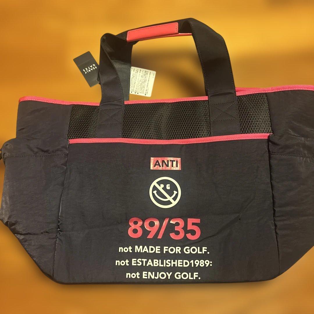 新品　PEARLY GATES ゴルフバッグ ネイビー/ピンク