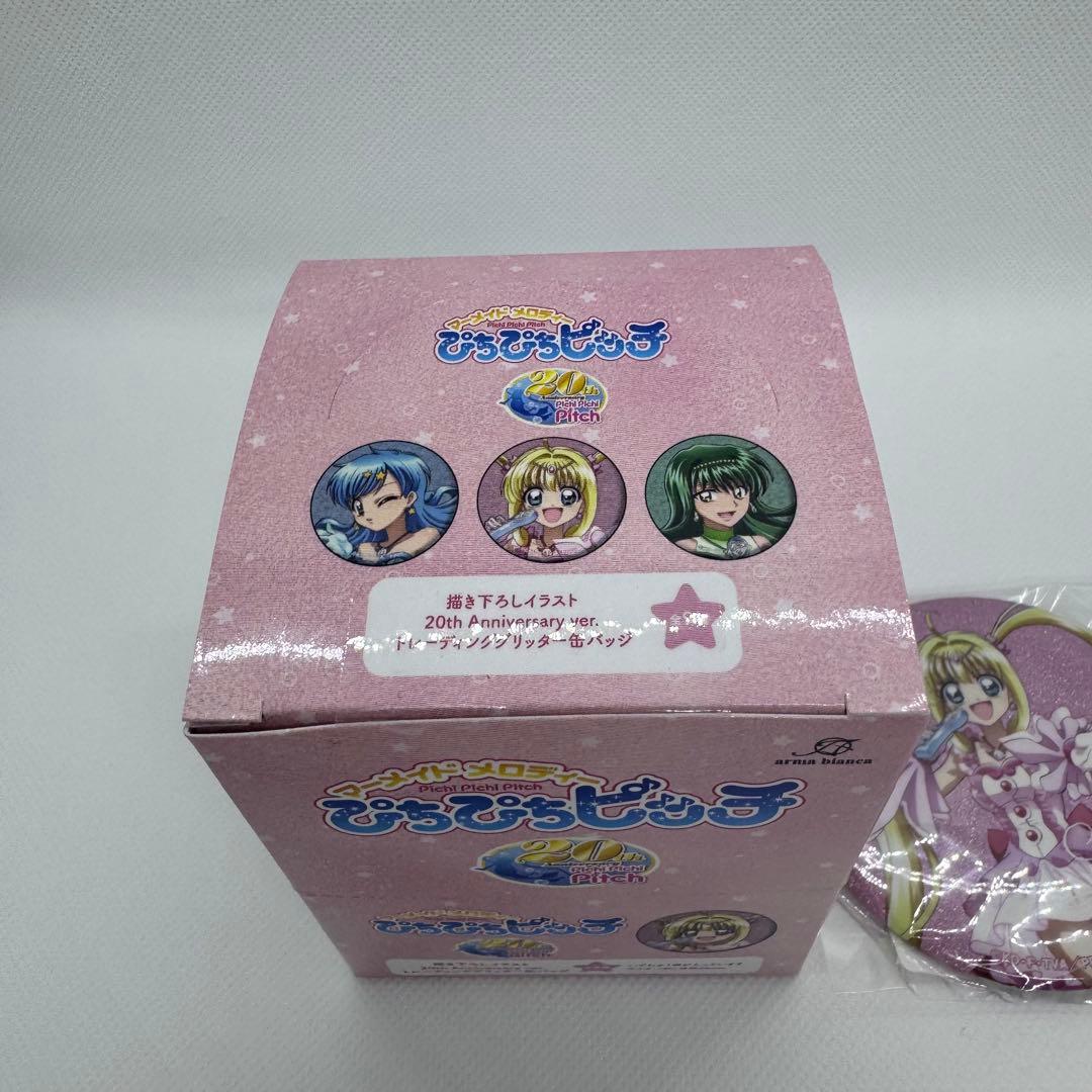 ぴちぴちピッチ　AMNIBUS　描き下ろしイラスト　缶バッジ　3BOX