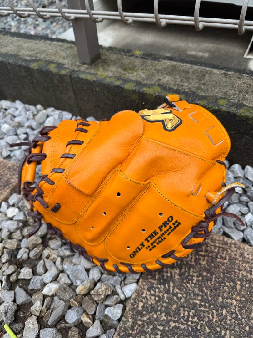 とんかつ様　ハタケヤマ　硬式用 キャッチャーミット