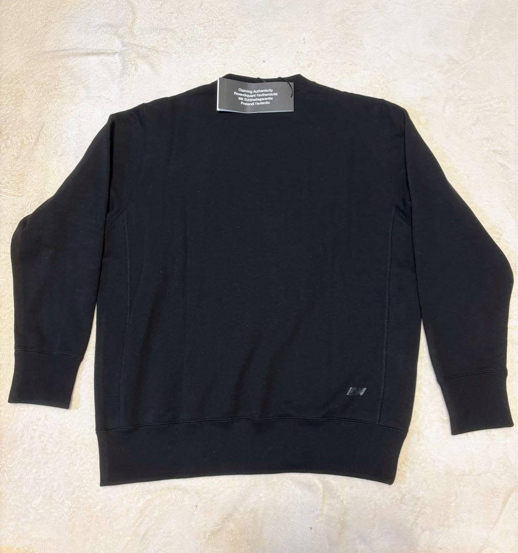 LOOPWHEELER ループウィラー　LW360 ブラック スウェット
