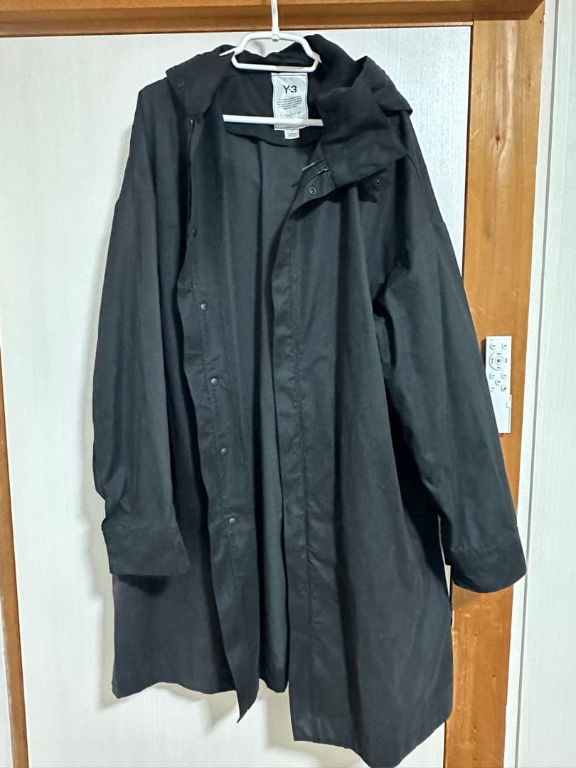 Y-3 ブラック ロングコート Mサイズ