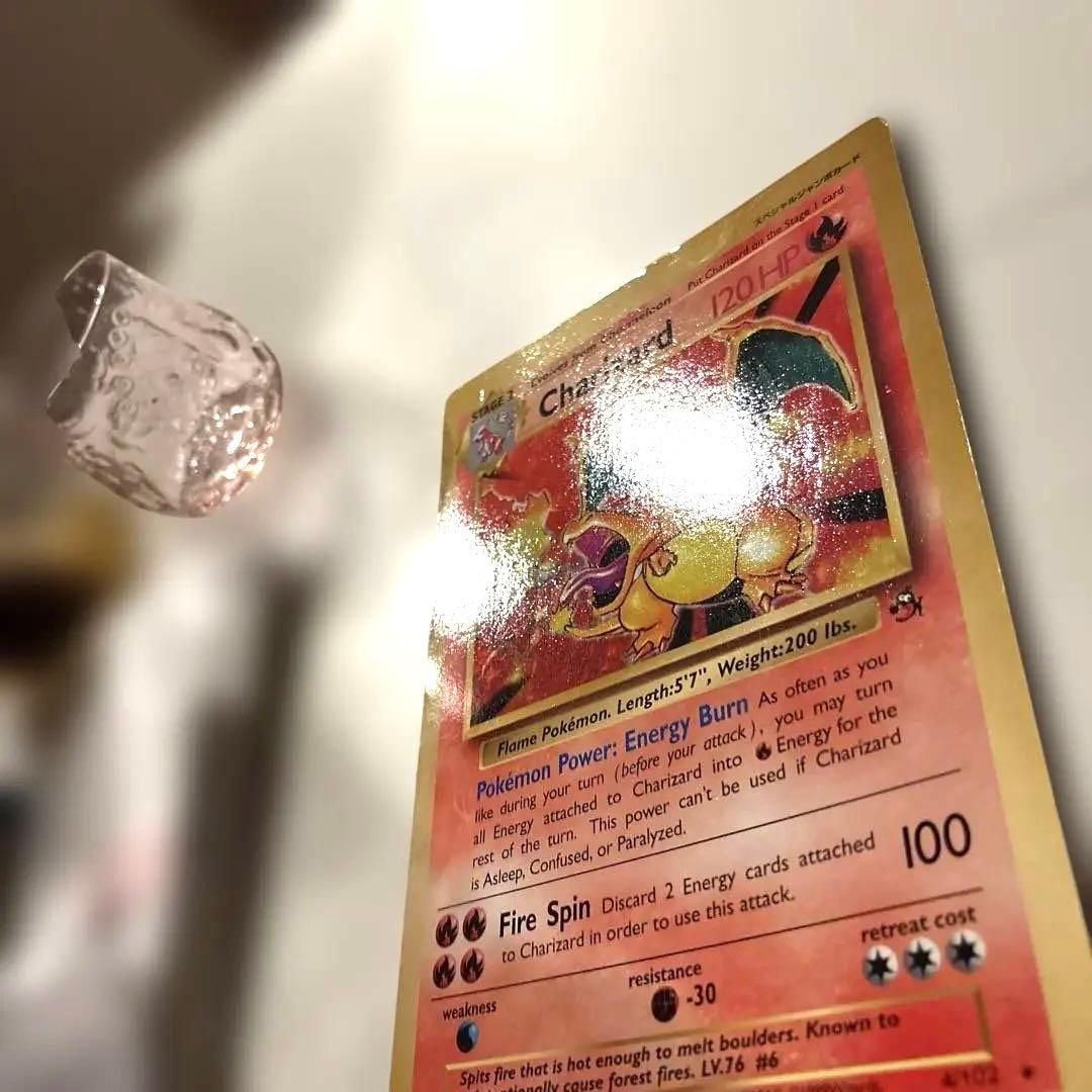 英語版 ポケカジャンボカード リザードン (コロコロ 99年4月号ふろく)