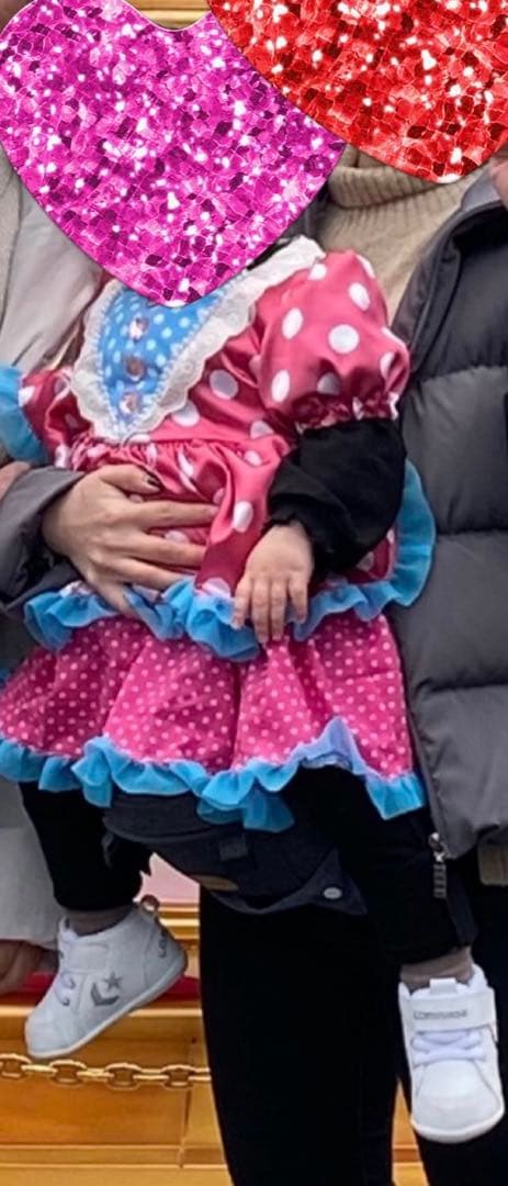 【即納】パルパルーザ コスチューム コスプレ ミニー 90サイズ 衣装ワンピース