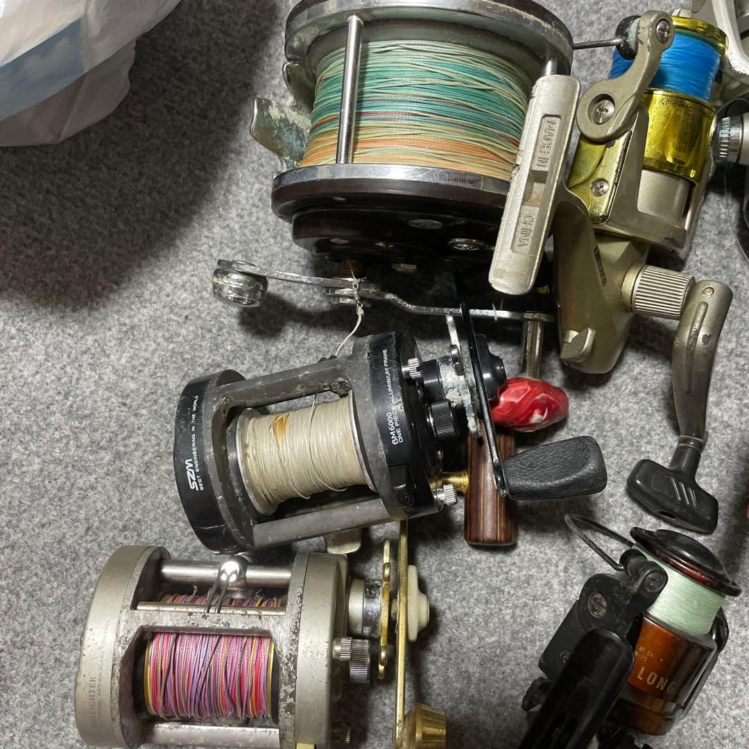 釣具　リール　まとめ売り　スピニングリール ベイトリール　セット