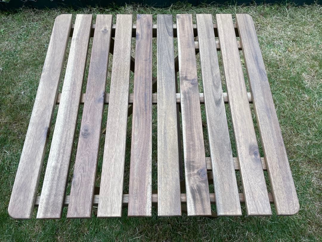 ASKHOLMEN アスクホルメン折りたたみ テーブル & チェア 2脚屋外用