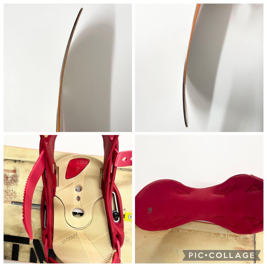新品未使用　BURTON CARTEL スノボセット　バートン　スノーボード 板