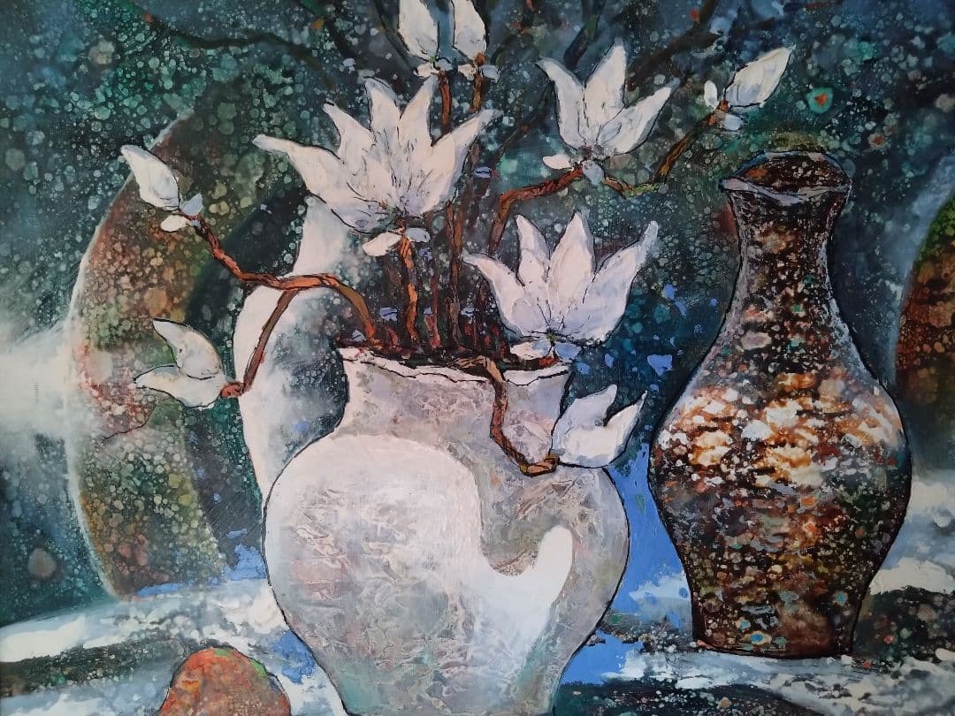 人見友紀　逃亡画家　油彩画　油絵　人見友紀