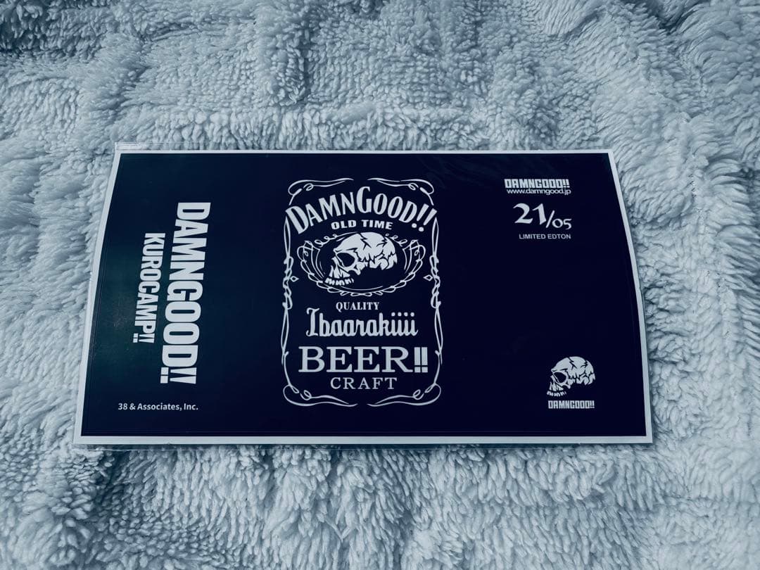 DAMNGOOD!!限定シリコンバンド と38灯カスタムステッカー全7点セット