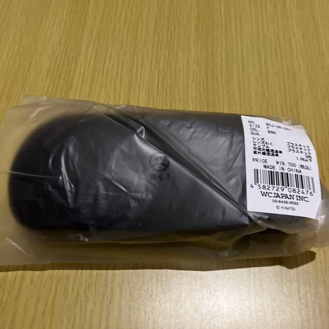 新品未使用！wcj 猫耳付きサングラス　ベッコウ柄　ブラウン