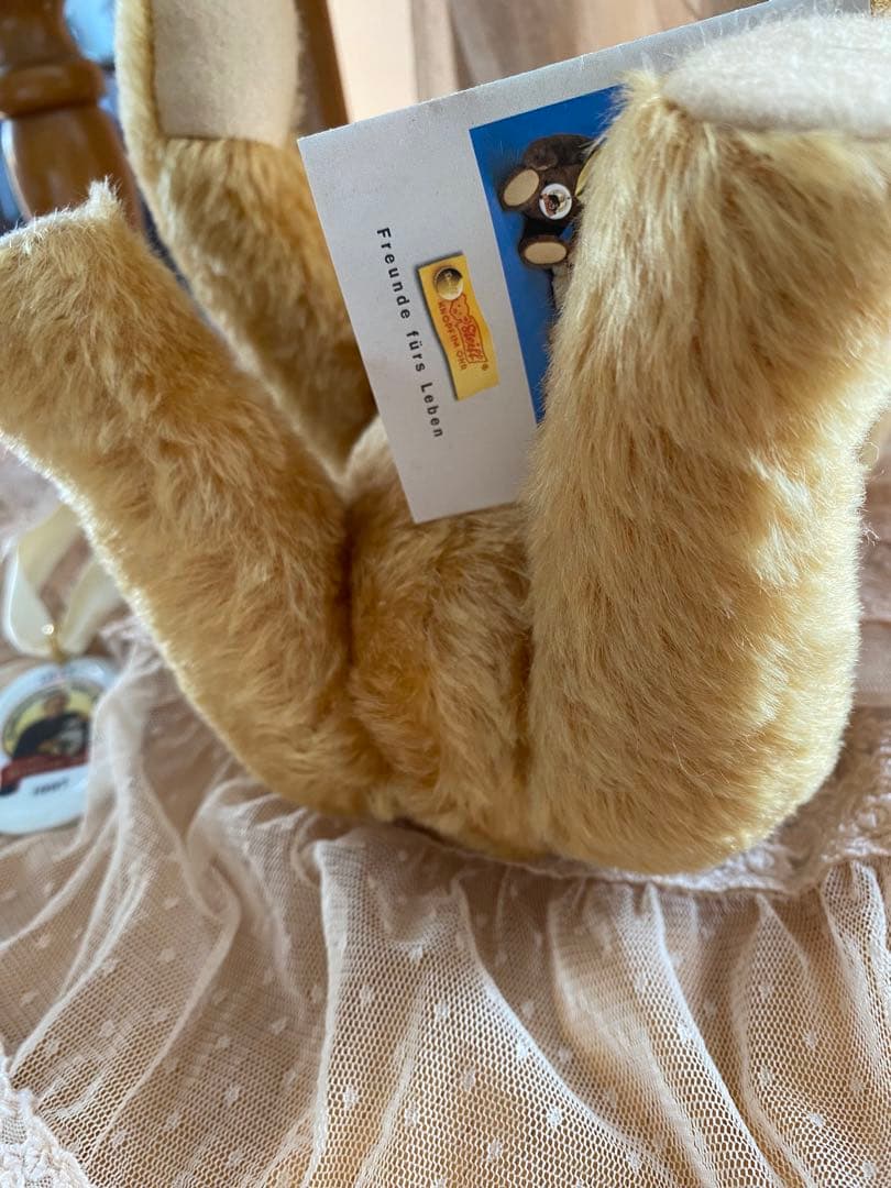 シュタイフテディベア　限定品　美品 ドイツ　【テディベアの王道】