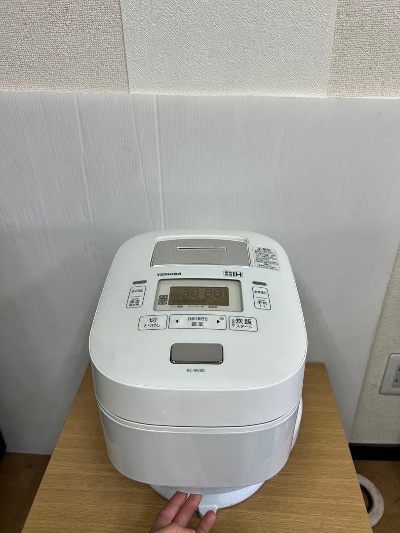 TOSHIBA 圧力IH炊飯器 RC-10VXG 1.0L（5.5合）